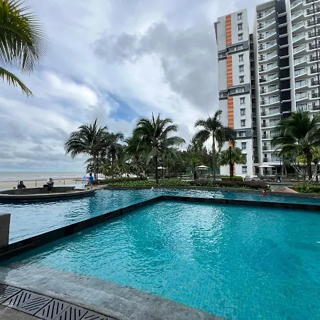 Vitaminsea2 Seaview 6Pax Studio Netflix A-9-16 Kampung Saberang Balok Luaran gambar