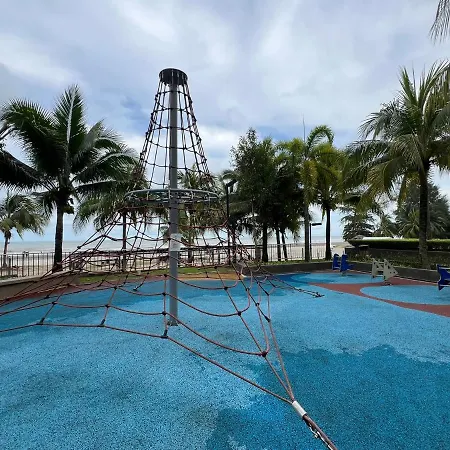 Vitaminsea2 Seaview 6Pax Studio Netflix A-9-16 Kampung Saberang Balok Luaran gambar