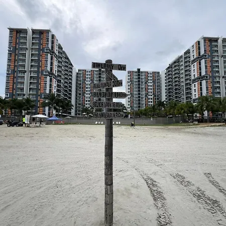 Vitaminsea2 Seaview 6Pax Studio Netflix A-9-16 Kampung Saberang Balok Luaran gambar